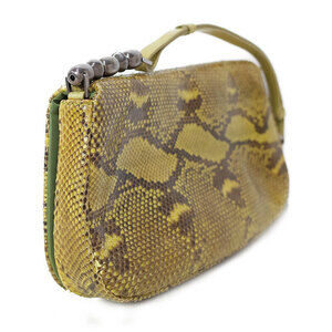 Dior Pearl Malice Handbag Python Christian